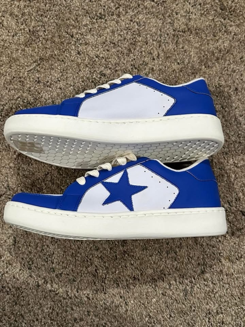 Maker’s Miel Game Day Sneakers in Blue & White